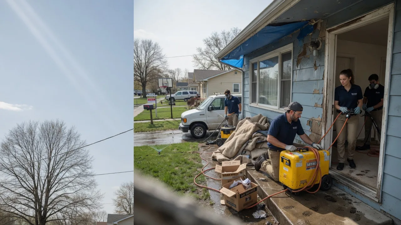 Basement Flood Cleanup in Holbrook, NE near me